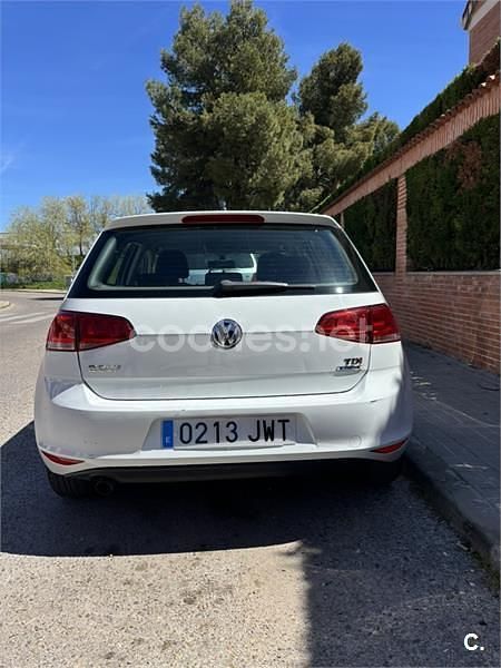 Usado VW Golf VII Business 110 CV (80 kW) 2017 Blanco Familiar