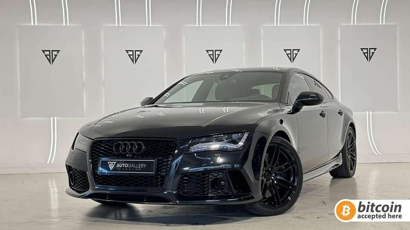 Usado Audi RS7 Sportback 560 CV (411 kW) 2014 Negro Utilitario