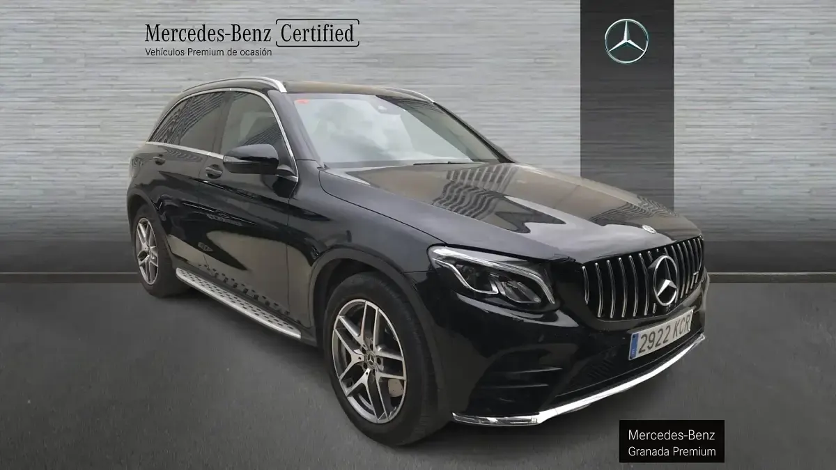Usado Mercedes GLC220 170 CV (125 kW) 2017 Negro