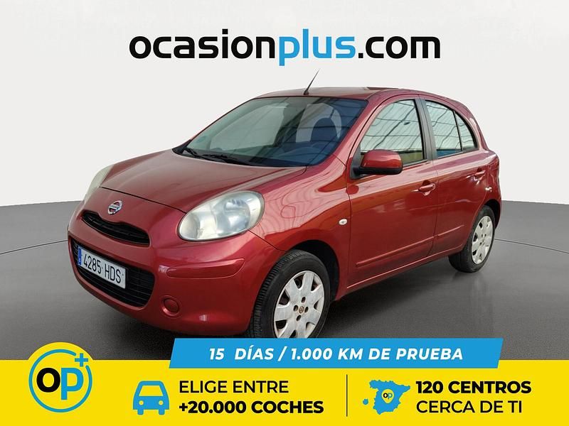 Rojo Usado 2011 Nissan Micra Acenta Utilitario | 5650 € (Precio justo) - Imagen 1/4