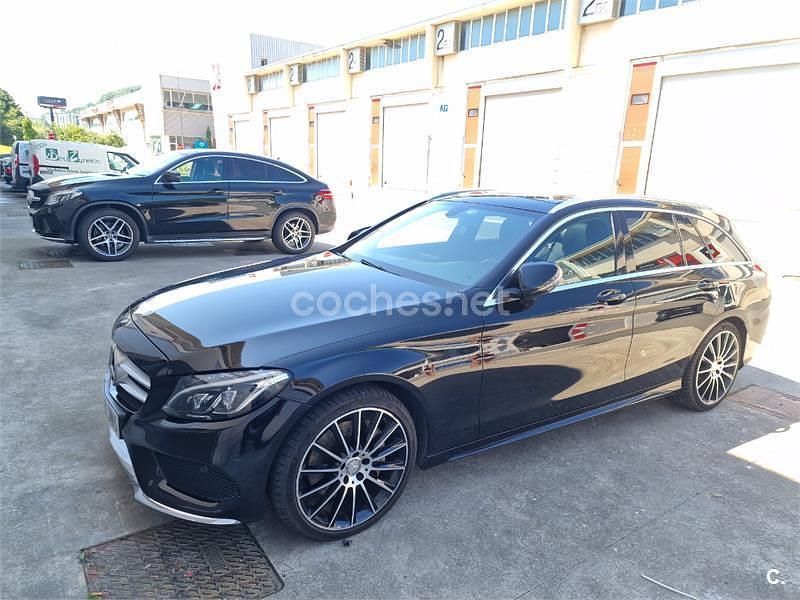 Negro Usado 2015 Mercedes C250 Familiar | 21.900 € (Precio justo) - Imagen 1/4