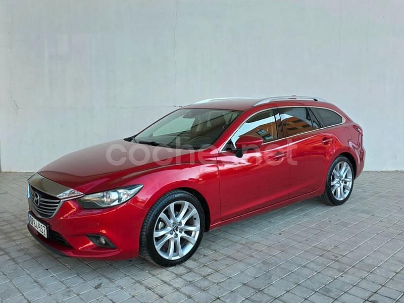 Granate Usado 2013 Mazda 6 Comfort Familiar | 6950 € (Precio justo) - Imagen 1/4