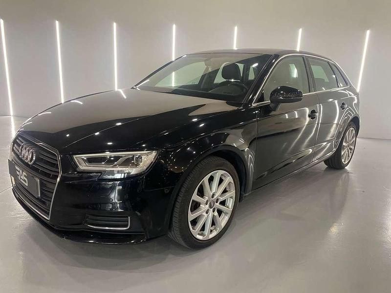 Negro Usado 2018 Audi A3 Sportback Sport Utilitario | 17.800 € (Buen precio) - Imagen 1/4