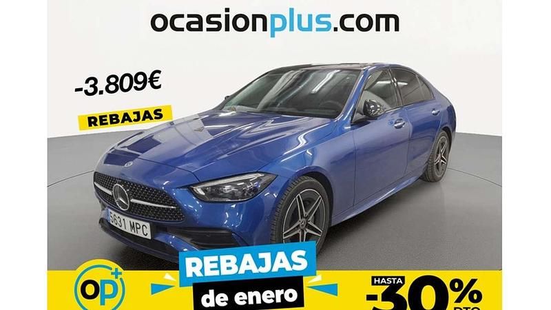 Azul Usado 2024 Mercedes C220 Berlina | 38.091 € (Super precio) - Imagen 1/4