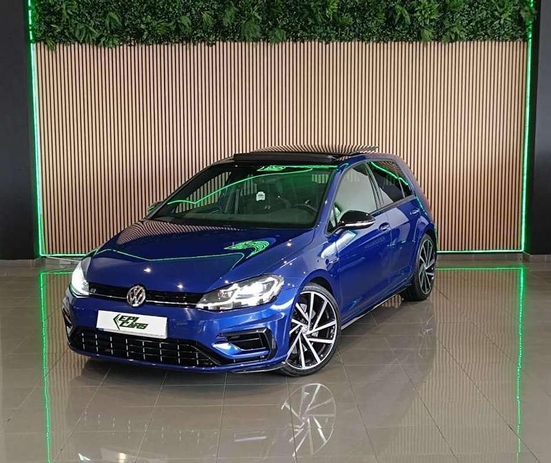 Usado VW Golf VII R 300 CV (220 kW) 2019 Azul Utilitario