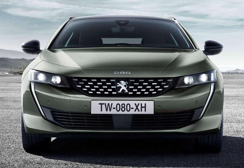 Azul Usado 2018 Peugeot 508 Allure Familiar | 13.990 € (Caro) - Imagen 1/4