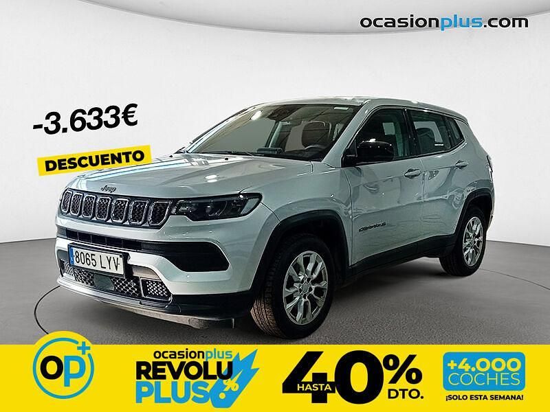 Usado Jeep Compass Longitude 130 CV (95 kW) 2022 Blanco SUV