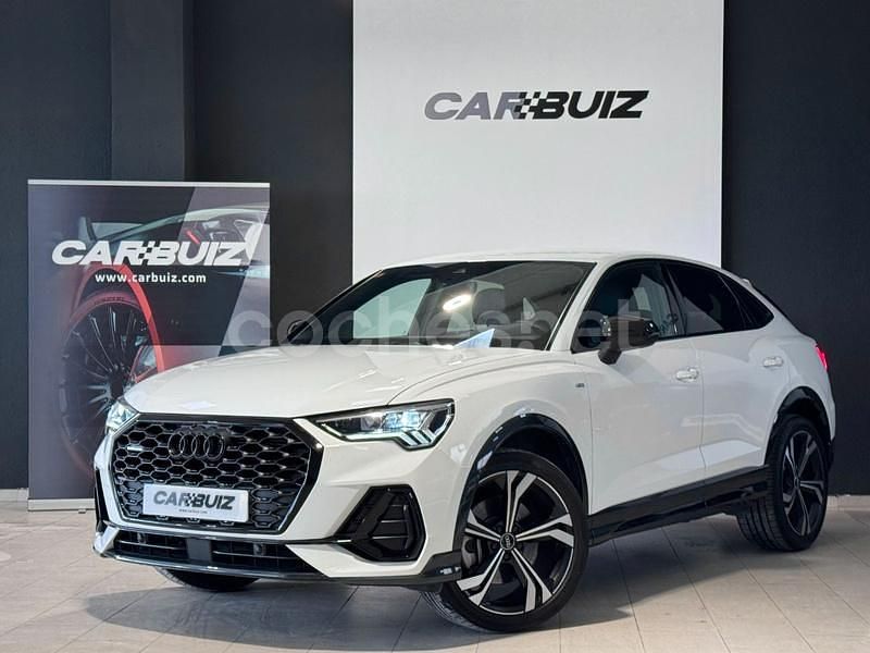 Blanco Usado 2021 Audi Q3 Sportback S-Line SUV | 41.990 € (Precio justo) - Imagen 1/4