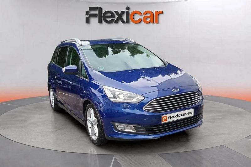 Azul Usado 2018 Ford Grand C-Max Business Edition Monovolumen | 14.190 € (Precio justo) - Imagen 1/4