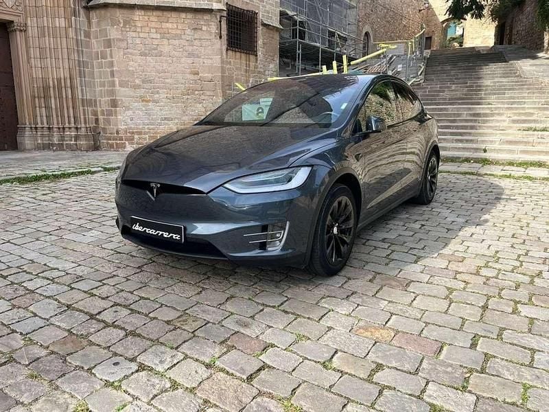 Gris Usado 2020 Tesla Model X Performance SUV | 54.400 € (Precio justo) - Imagen 1/4