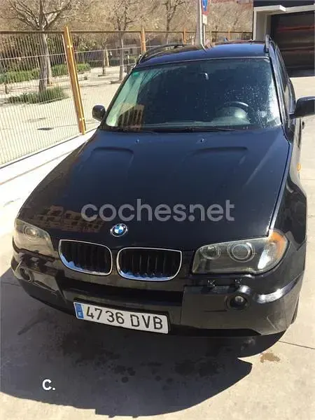 Brugt BMW X3 150 HK (110 kW) 2005 Sort SUV