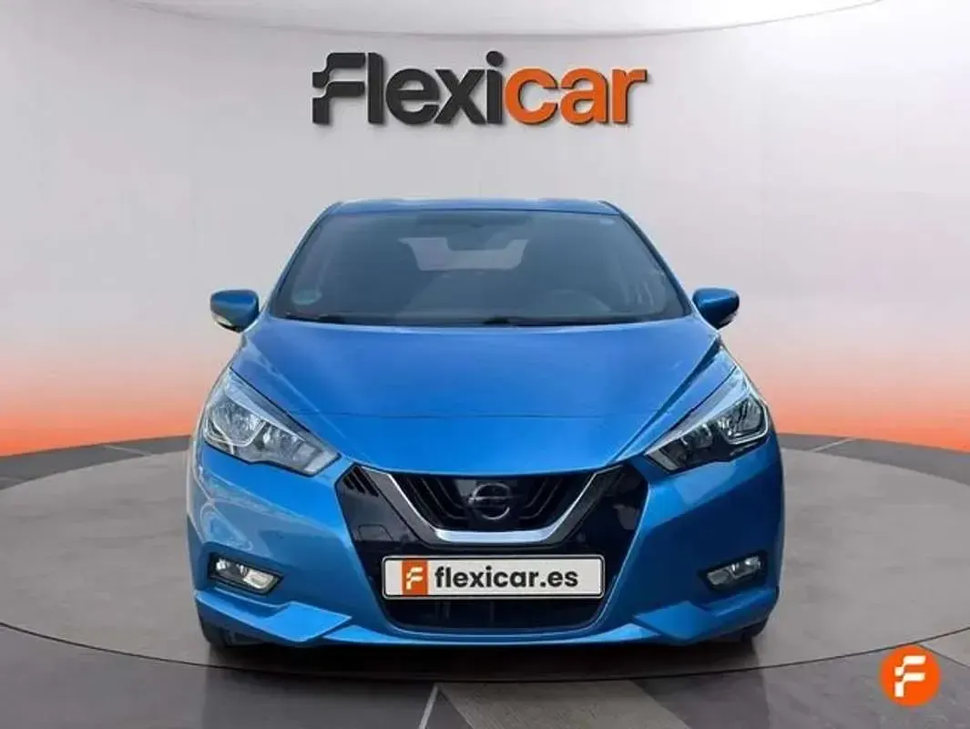 Usado Nissan Micra Acenta 101 CV (74 kW) 2019 Azul Utilitario