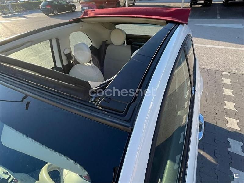 Usado Fiat 500C Lounge 69 CV (50 kW) 2013 Blanco Descapotable