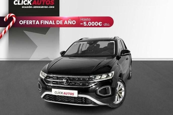 Negro Usado 2022 VW T-Roc Life SUV | 17.400 € (Super precio) - Imagen 1/4