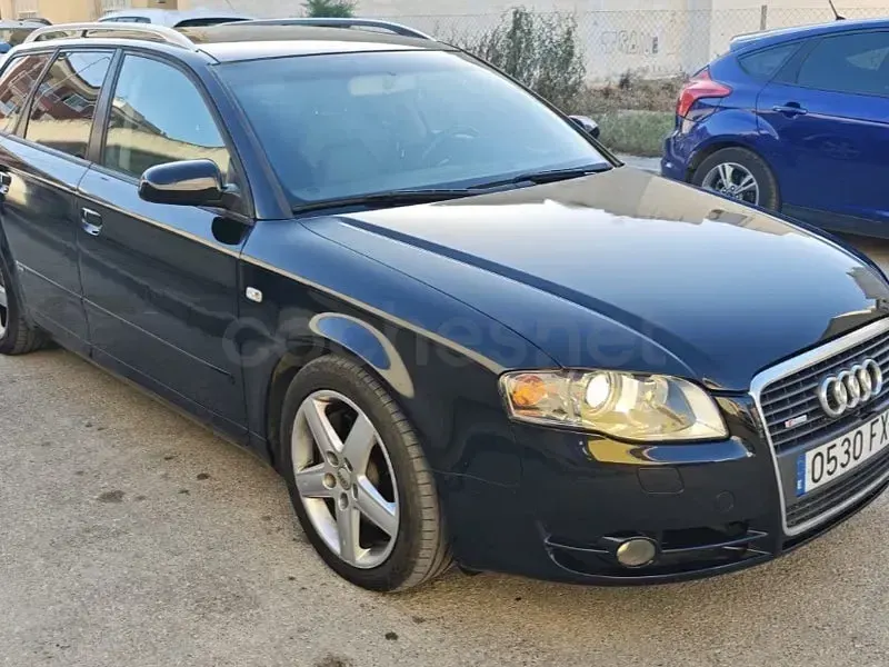 Usado Audi A4 S-Line 233 CV (171 kW) 2007 Negro Familiar