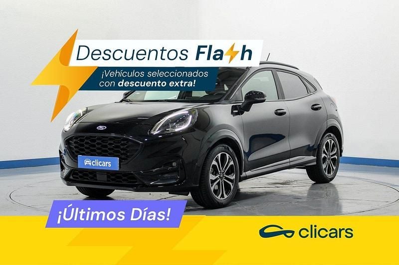 Negro Usado 2020 Ford Puma ST-Line SUV | 14.990 € (Precio justo) - Imagen 1/4