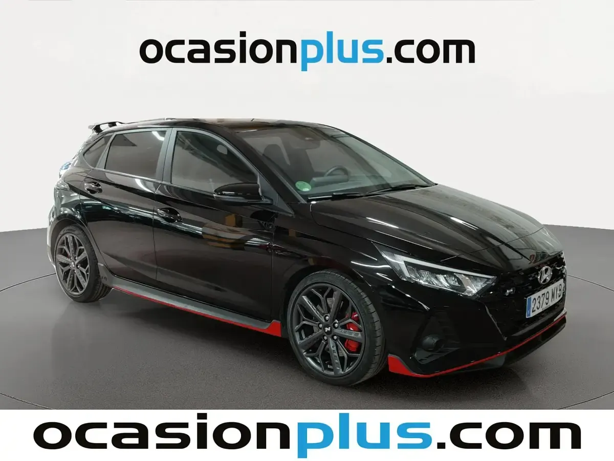 Usado Hyundai i20 204 CV (150 kW) 2025 Negro Utilitario