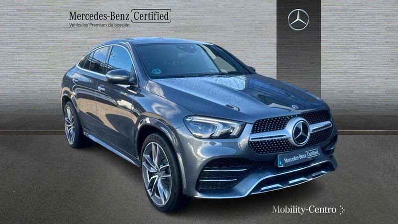 Usado Mercedes GLE400 AMG line 330 CV (242 kW) 2022 Gris / plata Coupe