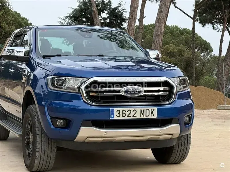 Usado Ford Ranger Limited 170 CV (125 kW) 2023 Azul Pickup/Camioneta