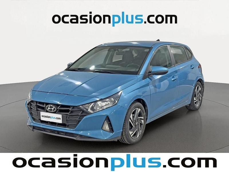 Azul Usado 2022 Hyundai i20 Utilitario | 13.591 € (Caro) - Imagen 1/4