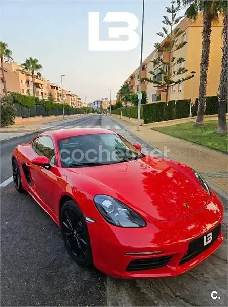 Usado Porsche 718 Cayman 300 CV (220 kW) 2017 Rojo Coupe