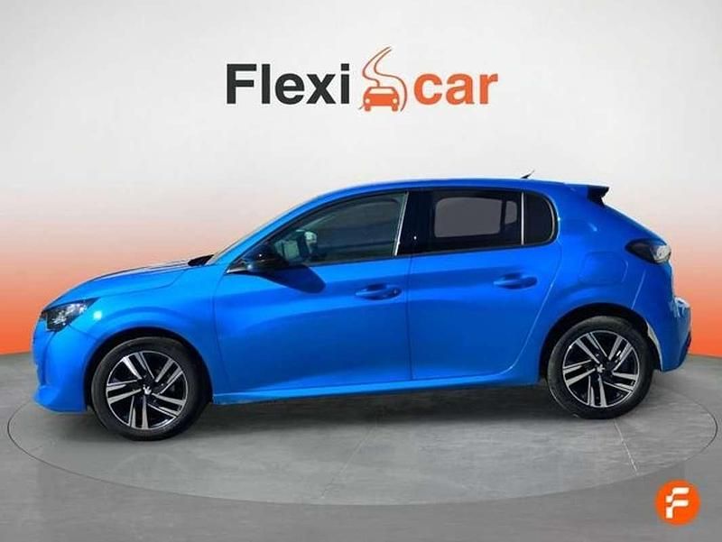Usado Peugeot 208 Allure 101 CV (74 kW) 2023 Azul Utilitario