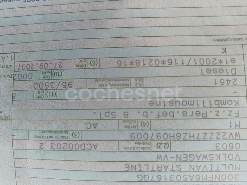 Usado VW Caravelle Trendline 130 CV (95 kW) 2009 Azul Monovolumen