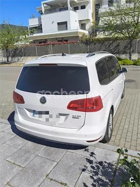 Usado VW Sharan Sport 177 CV (130 kW) 2014 Blanco Monovolumen