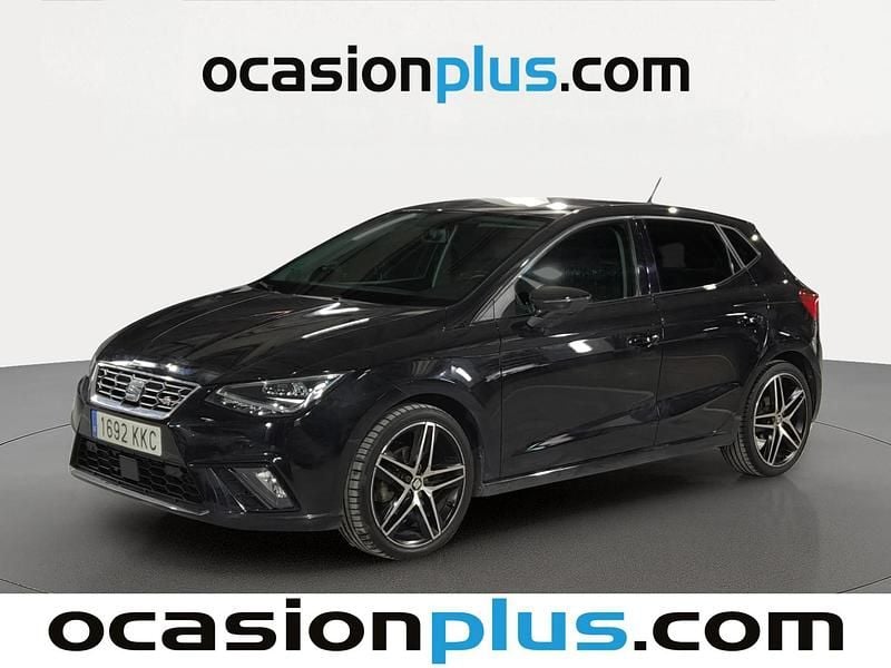 Usado Seat Ibiza FR 150 CV (110 kW) 2018 Negro Utilitario