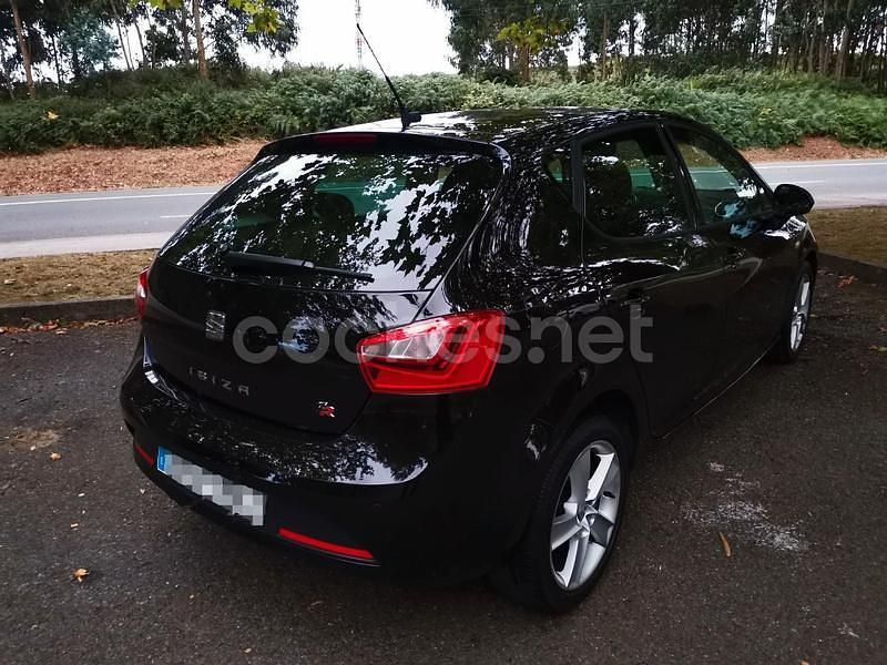 Usado Seat Ibiza FR 110 CV (80 kW) 2017 Negro Berlina