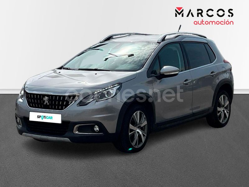 Gris / plata Usado 2018 Peugeot 2008 Allure SUV | 14.200 € (Caro) - Imagen 1/4