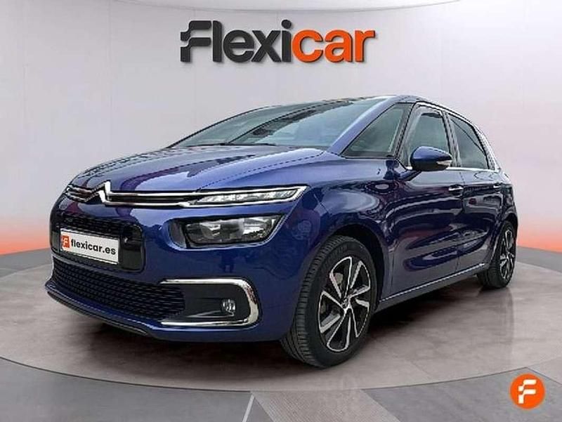 Usado Citroën C4 Feel 131 CV (96 kW) 2017 Azul Utilitario