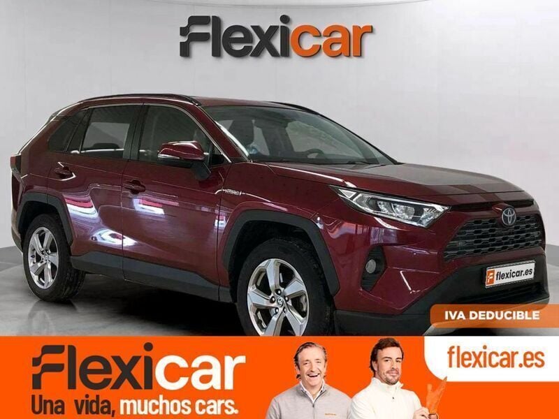 Rojo Usado 2021 Toyota RAV4 Hybrid Advance SUV | 27.490 € (Precio justo) - Imagen 1/4