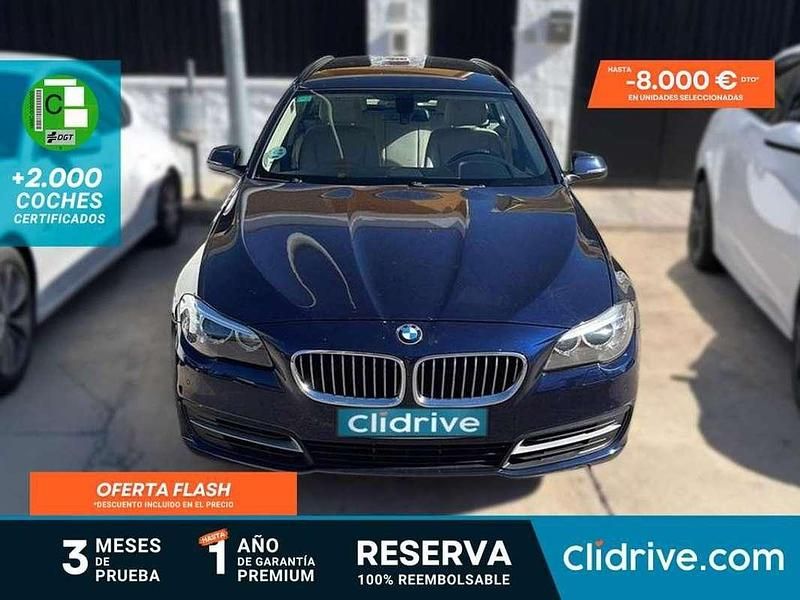 Azul Usado 2014 BMW 525 Familiar | 11.390 € (Super precio) - Imagen 1/3