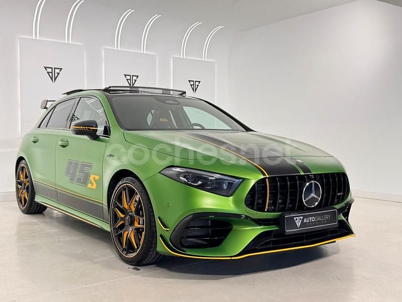 Usado Mercedes A45 AMG 421 CV (309 kW) 2024 Verde Berlina