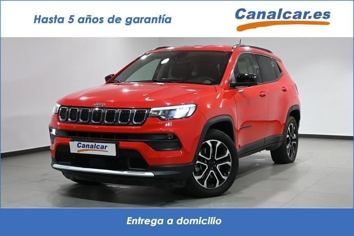 Rojo Usado 2022 Jeep Compass Limited SUV | 19.311 € (Super precio) - Imagen 1/4