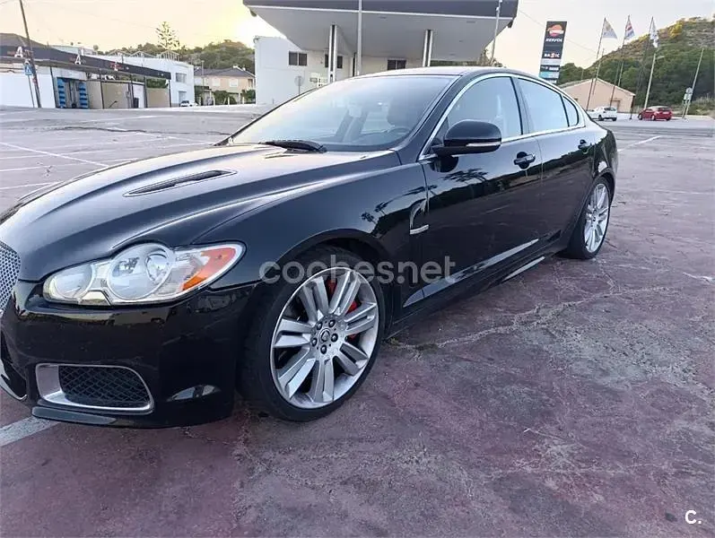 Usado Jaguar XFR 510 CV (375 kW) 2009 Negro Berlina