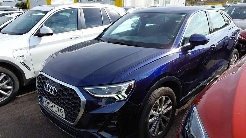 Azul Usado 2021 Audi Q3 Sportback Advanced SUV | 33.600 € (Precio justo) - Imagen 1/4