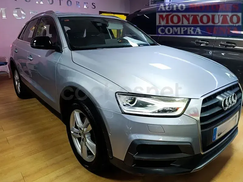 Usado Audi Q3 Design 150 CV (110 kW) 2017 Gris / plata SUV