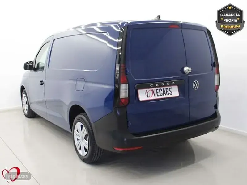 Begagnad VW Caddy Maxi 102 HK (75 kW) 2022 Blå Minibuss