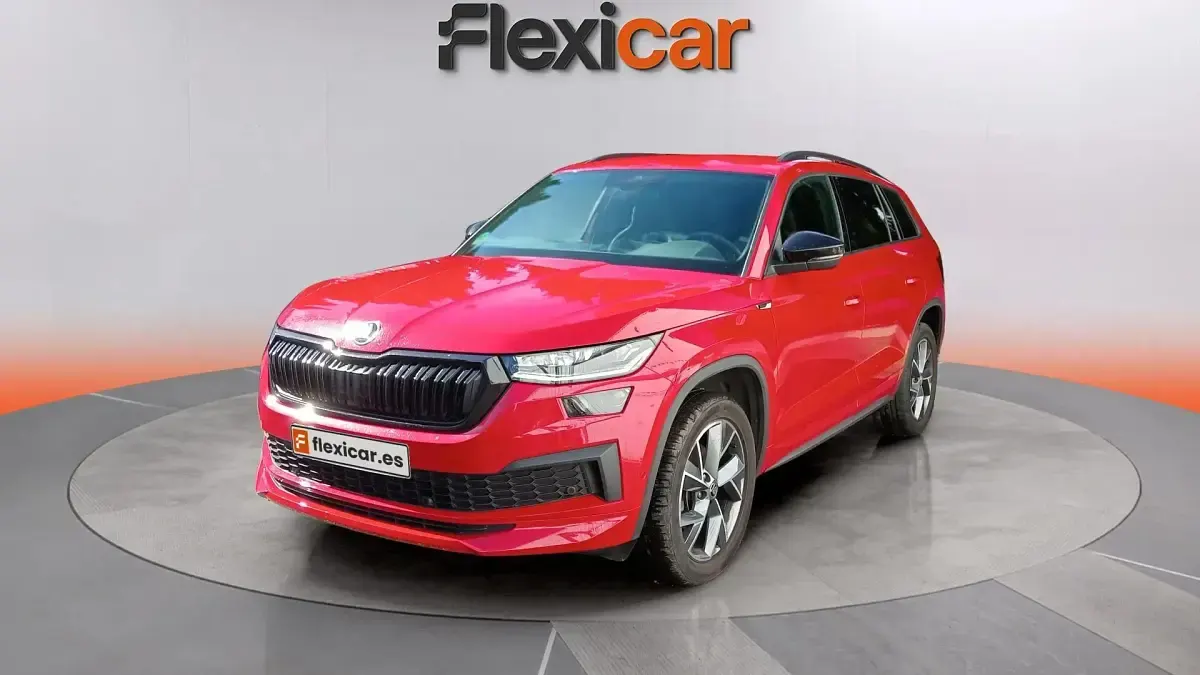 Usado Skoda Kodiaq Style 150 CV (110 kW) 2024 Rojo SUV