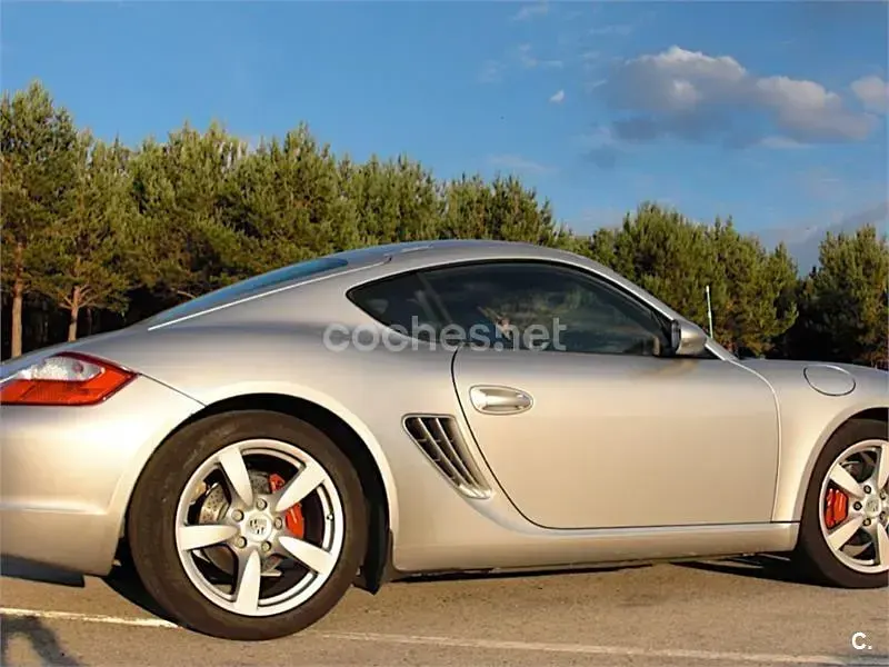 Usado Porsche Cayman S 295 CV (216 kW) 2006 Gris / plata Coupe
