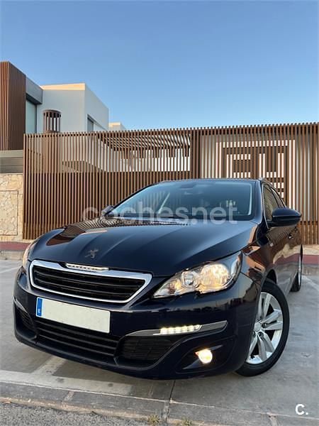 Azul Usado 2015 Peugeot 308 Style Familiar | 5900 € (Precio justo) - Imagen 1/4