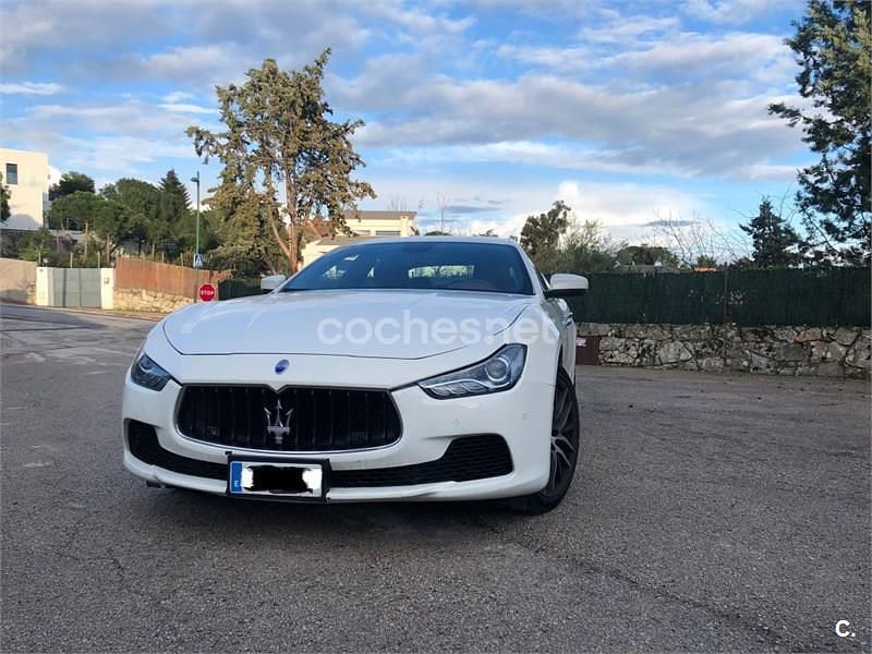 Usado Maserati Ghibli 350 CV (257 kW) 2017 Blanco Berlina