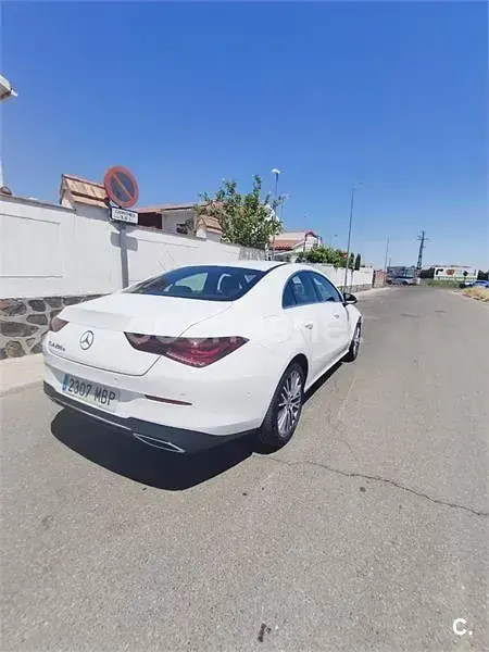 Usado Mercedes CLA250e 218 CV (160 kW) 2022 Blanco Coupe