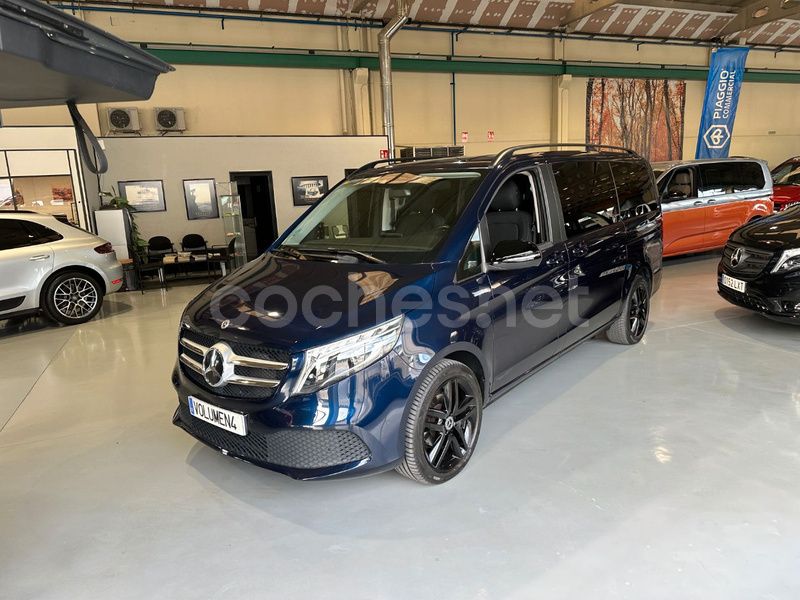 Azul Usado 2022 Mercedes V220 Monovolumen | 55.900 € (Caro) - Imagen 1/4