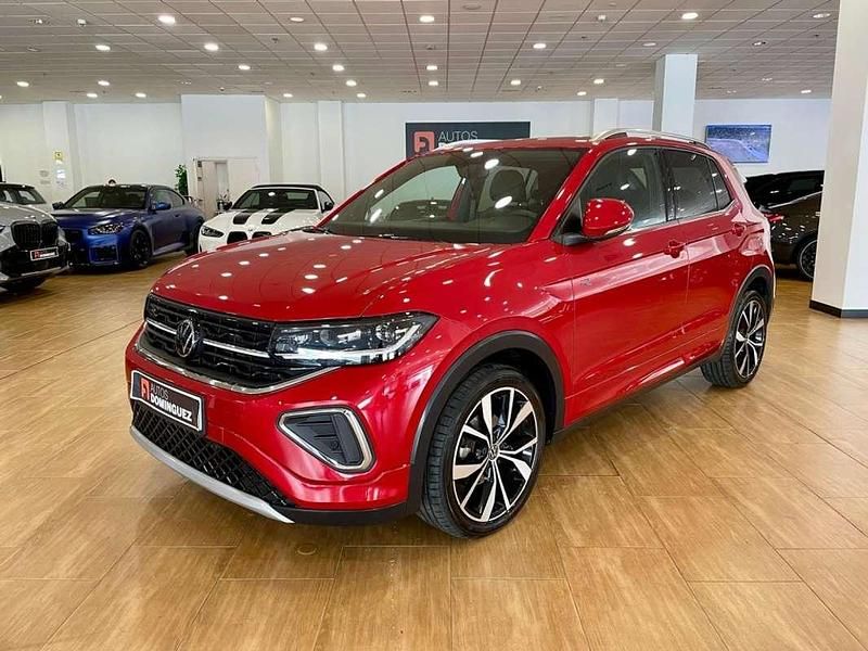 Rojo Usado 2024 VW T-Cross R-line SUV | 24.900 € (Precio justo) - Imagen 1/4