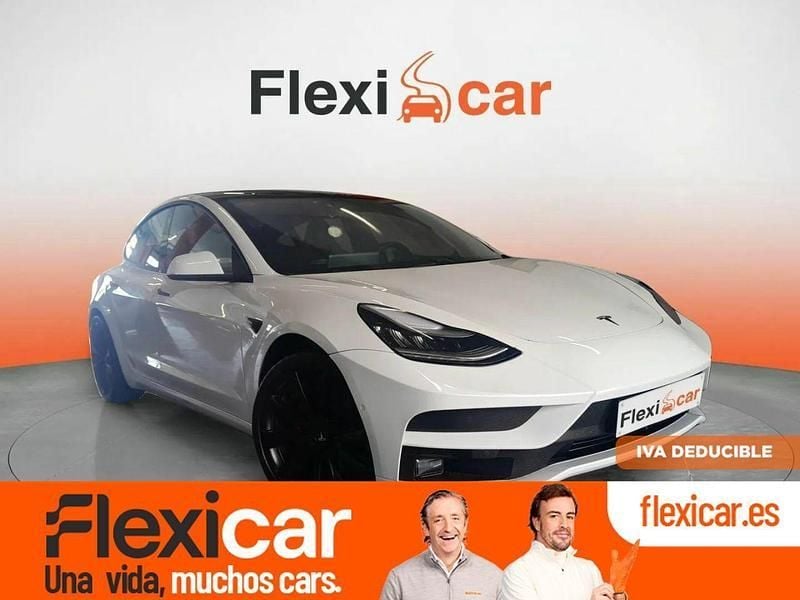 Blanco Usado 2019 Tesla Model 3 Berlina | 31.290 € (Un poco caro) - Imagen 1/4