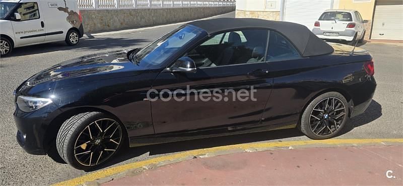 Usado BMW 218 136 CV (100 kW) 2016 Negro Descapotable