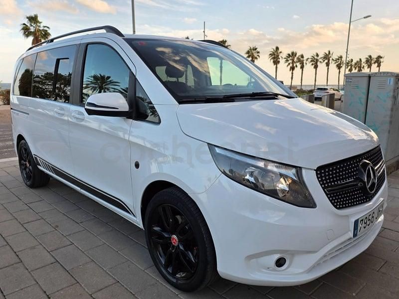 Usado Mercedes V200 Marco Polo 136 CV (100 kW) 2015 Blanco Monovolumen